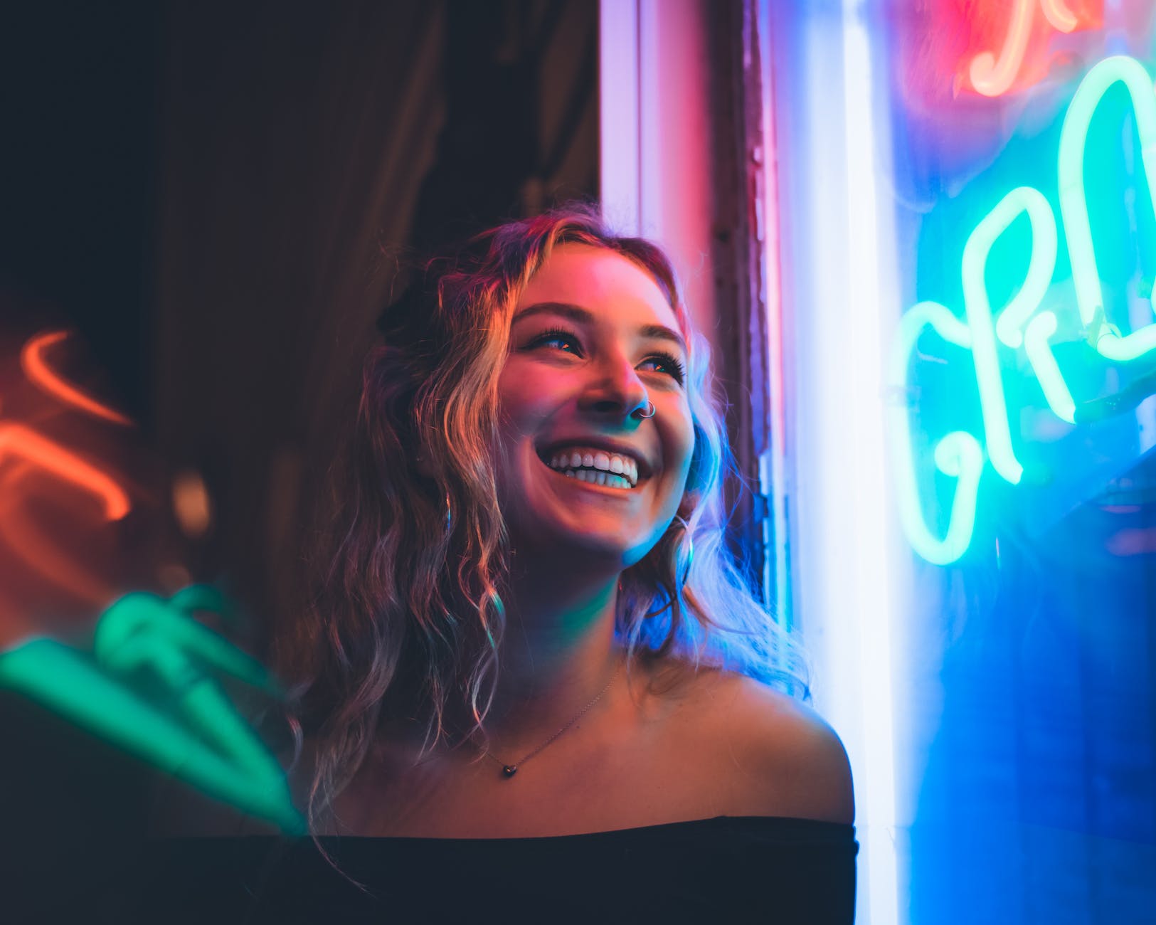 close up photography of smiling woman